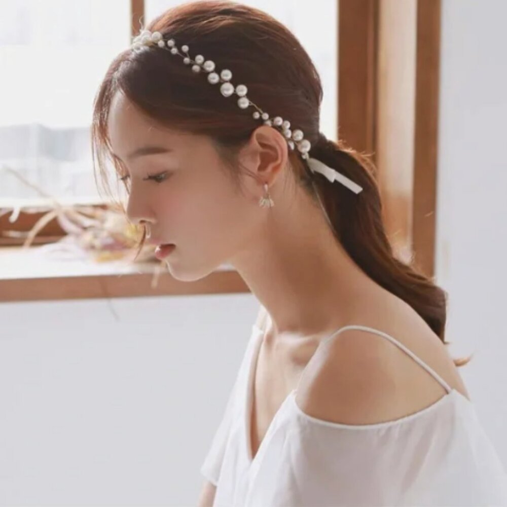 Pearl Bridal Wedding Headband